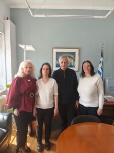 Συνάντηση με την Περιφερειακή Σύμβουλο