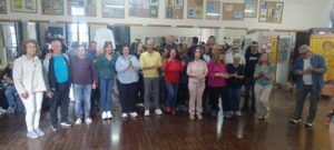 Συνάντηση με το γκρουπ Ιταλών με αναπηρία όρασης.